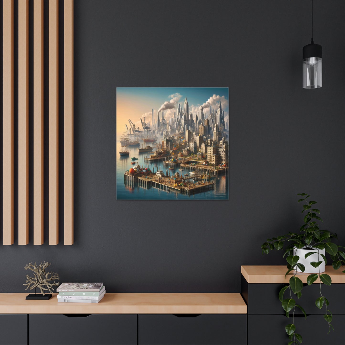 Canvas Gallery Wrap - Harbor 25