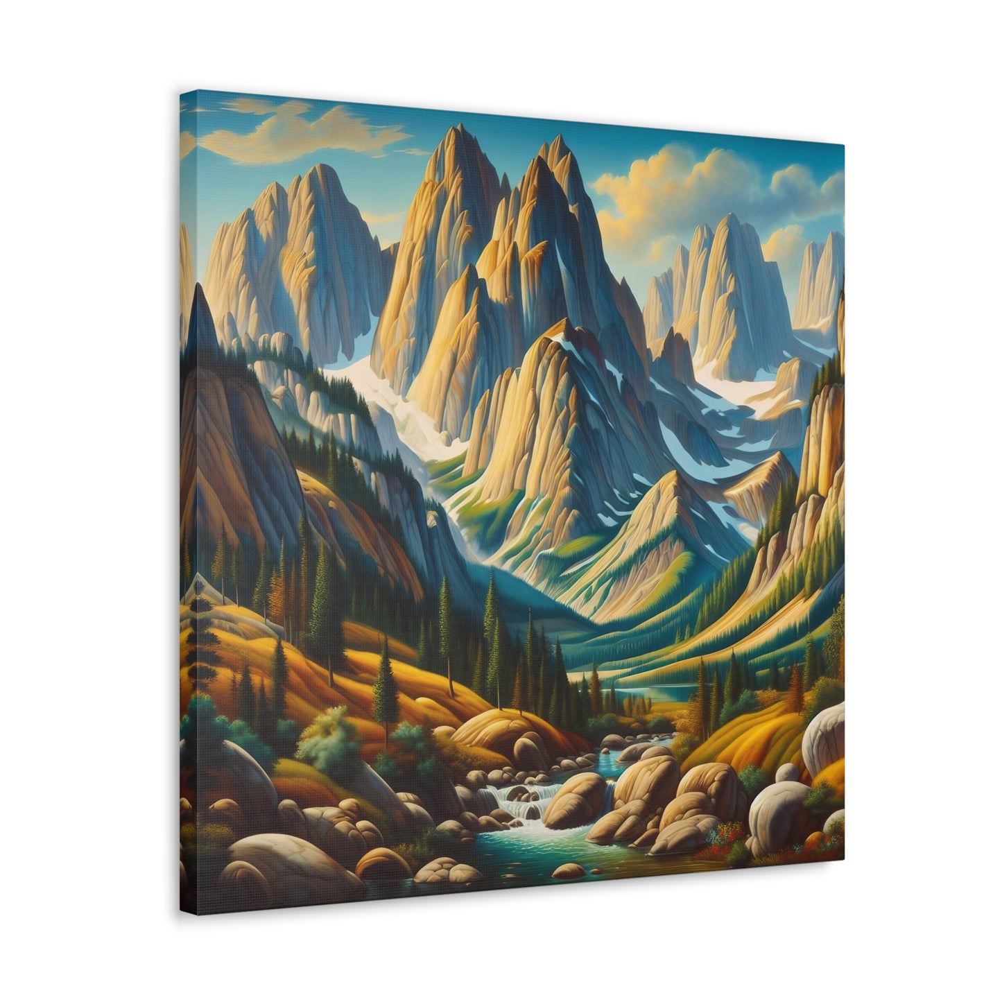 Canvas Gallery Wrap - Mountains 7