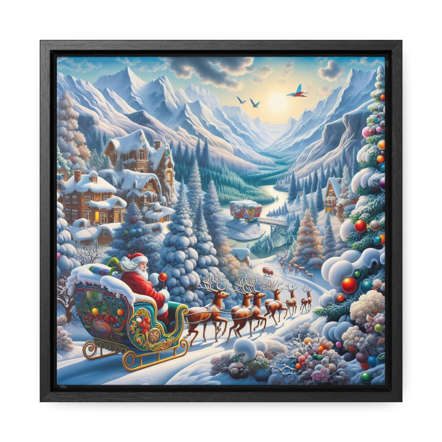 Framed Gallery Canvas Wrap - Winter 113