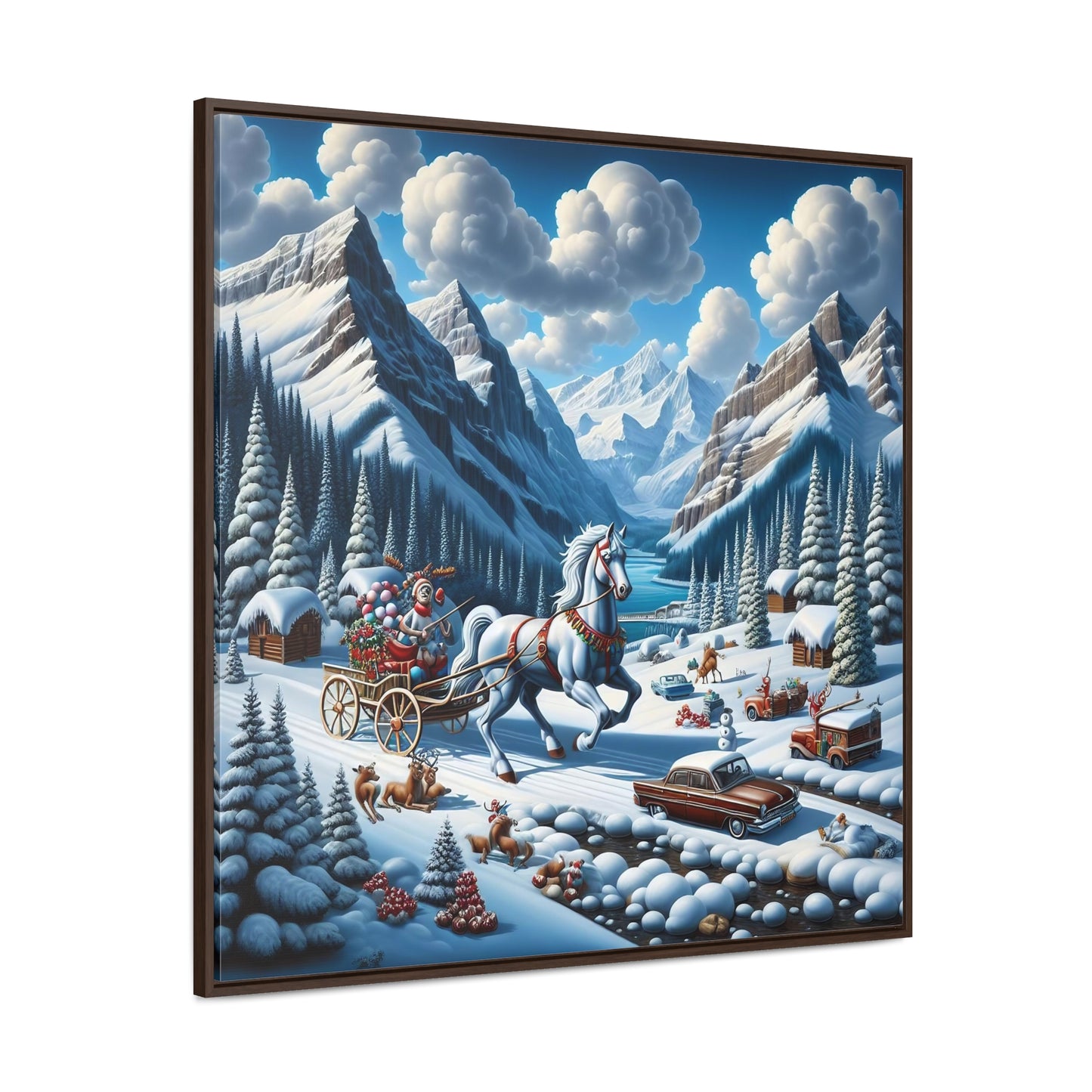 Framed Gallery Canvas Wrap - Winter 107