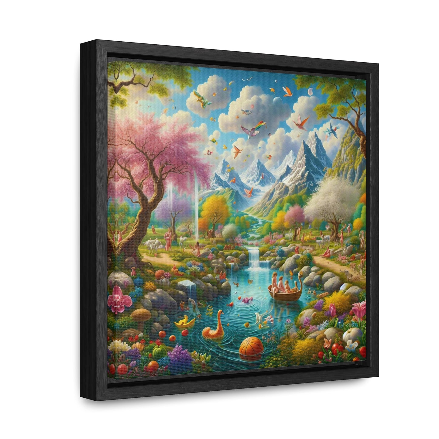 Framed Gallery Canvas Wrap - Spring 30