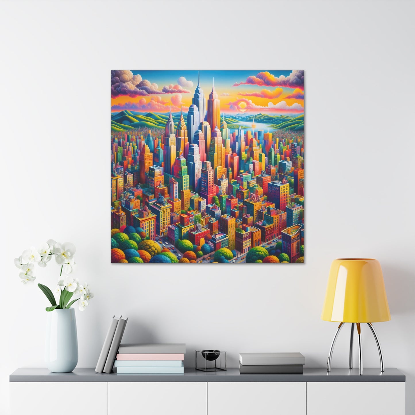 Canvas Gallery Wrap - City 16