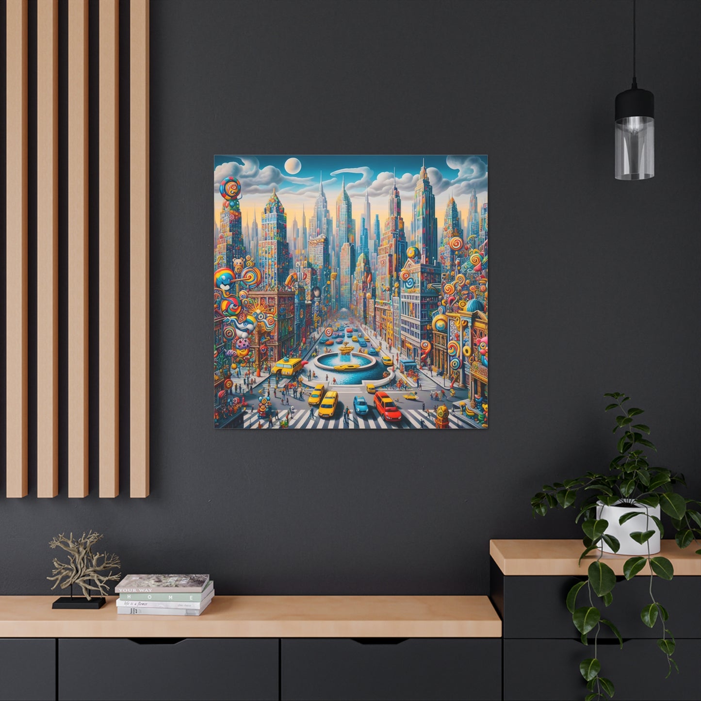 Canvas Gallery Wrap - City 4