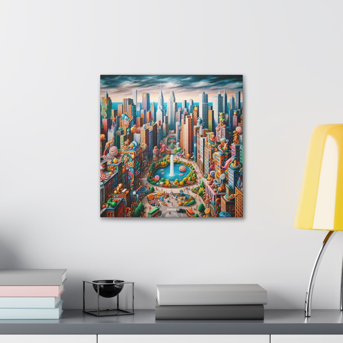 Canvas Gallery Wrap - City 8