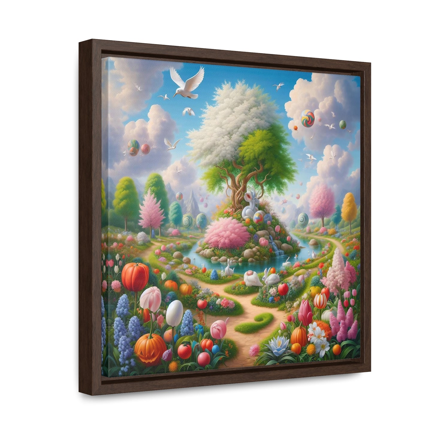 Framed Gallery Canvas Wrap - Spring 42