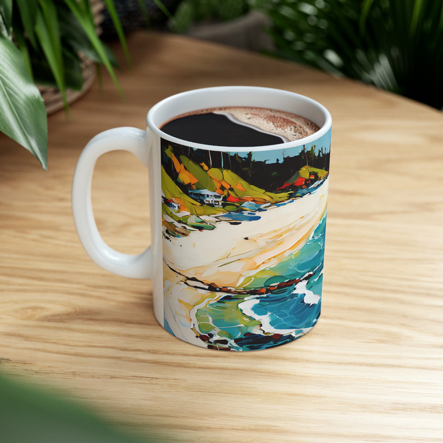 Ceramic Mug 11oz - Beach 11001