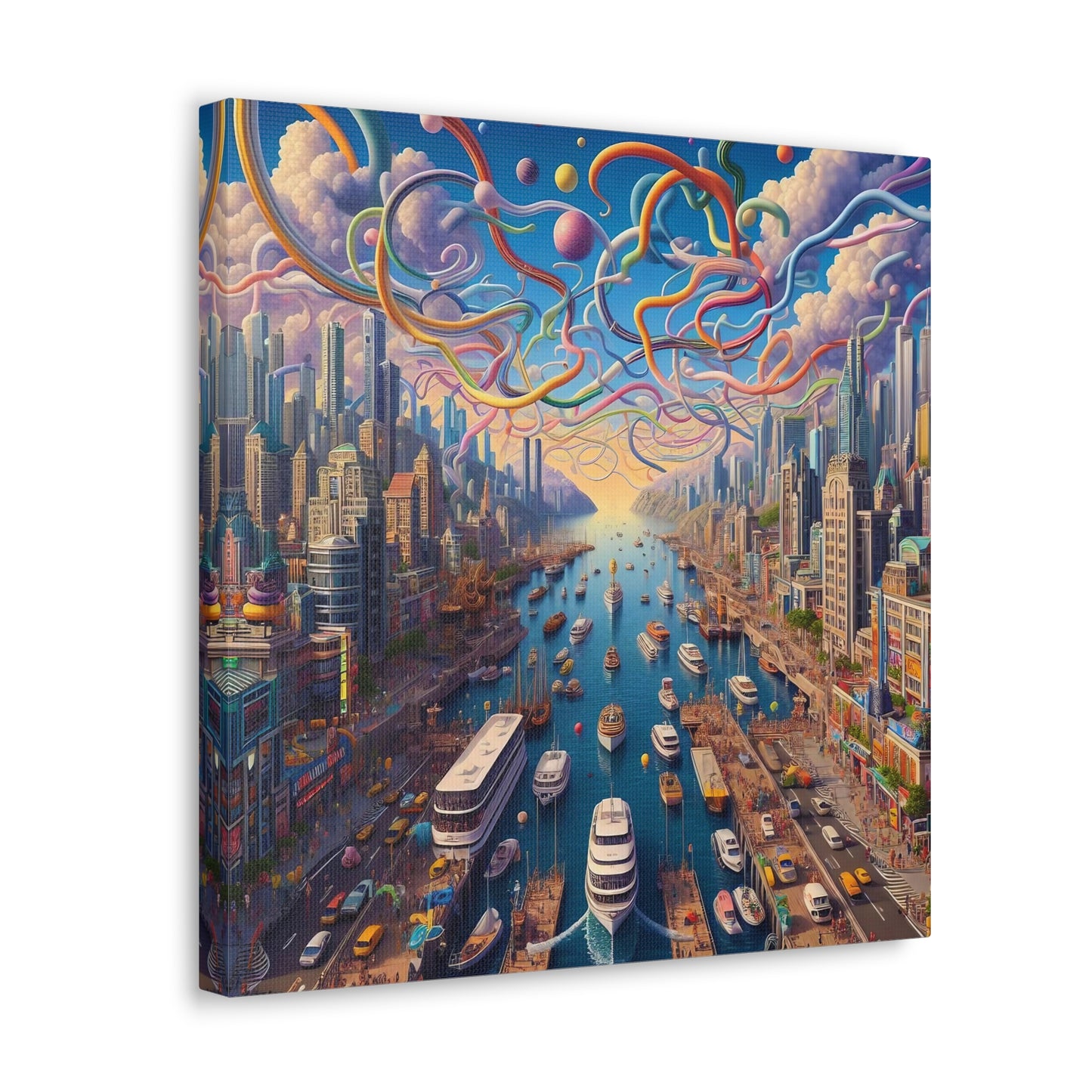 Canvas Gallery Wrap - Harbor 15