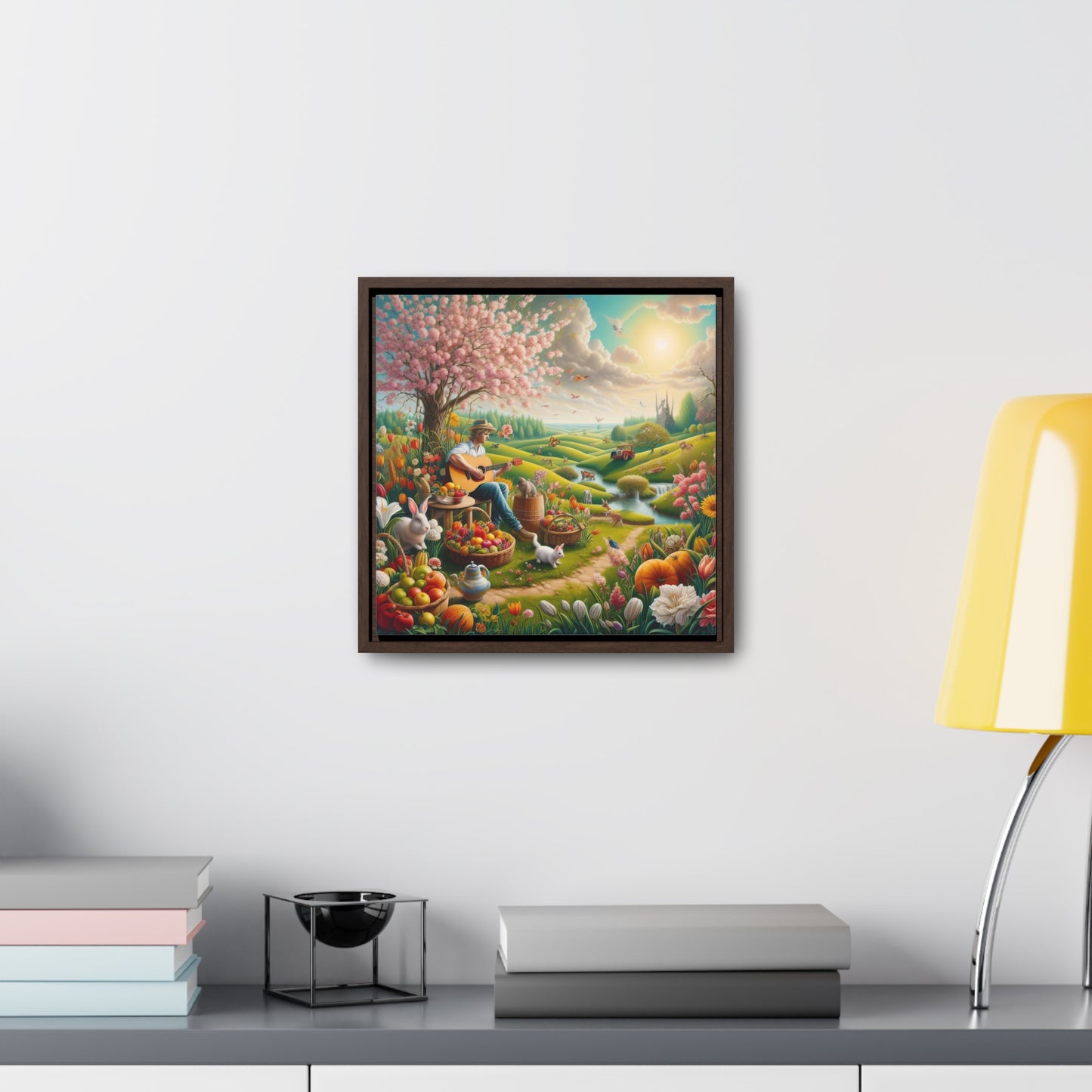 Framed Gallery Canvas Wrap - Spring 49