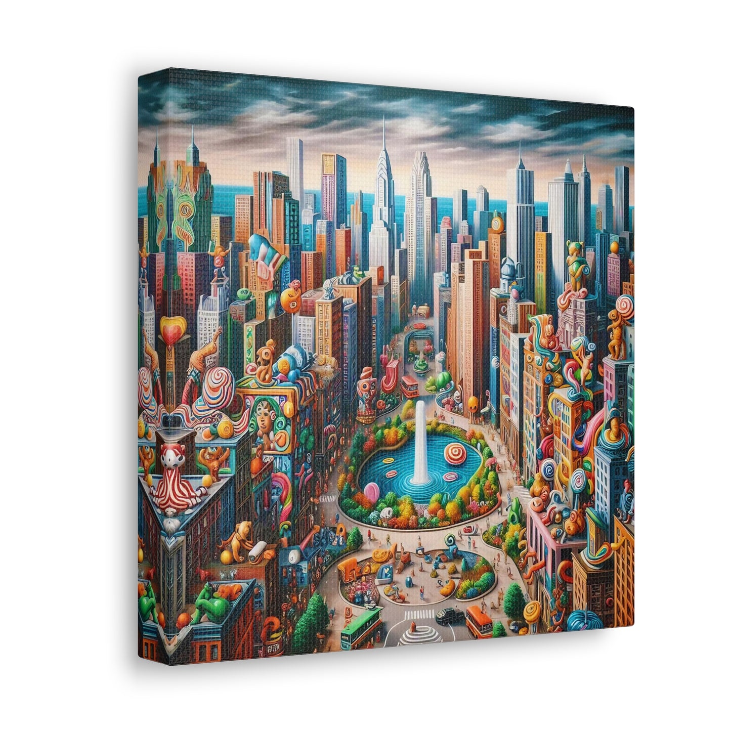 Canvas Gallery Wrap - City 8