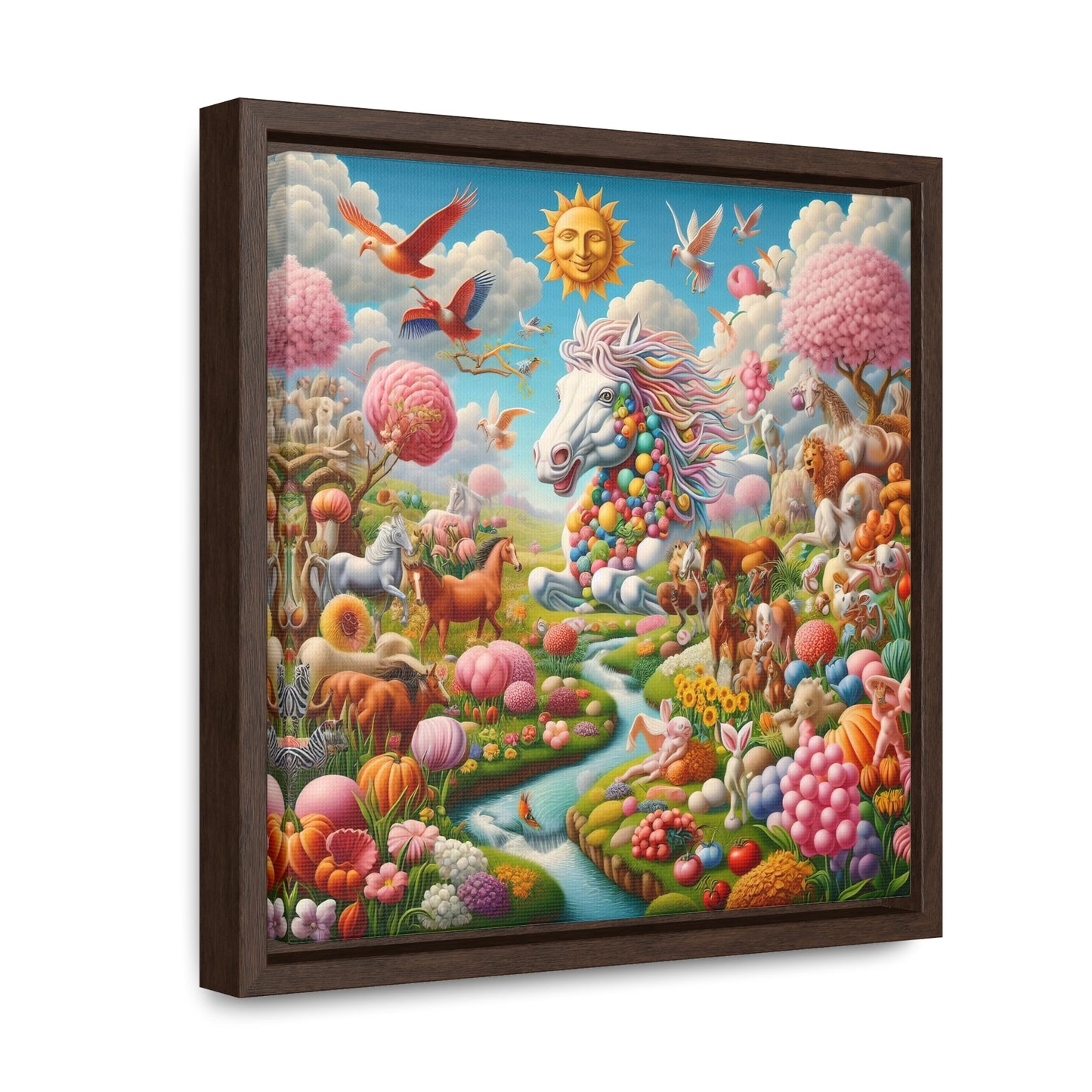 Framed Gallery Canvas Wrap - Spring 138