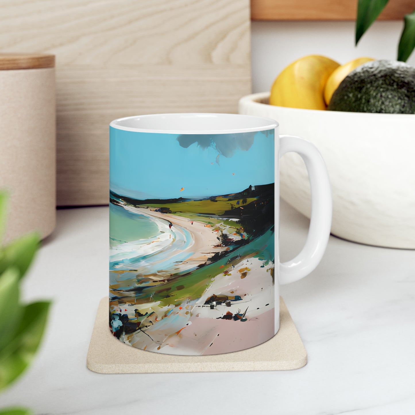 Ceramic Mug 11oz - Beach 7003