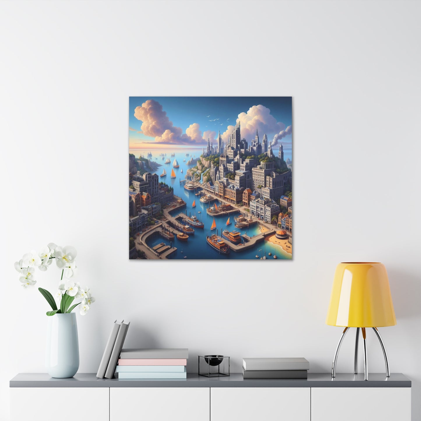 Canvas Gallery Wrap - Harbor 3