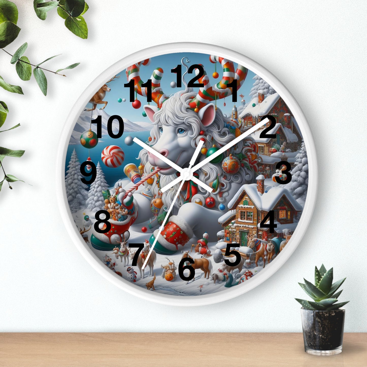 Wall Clock - Winter 105