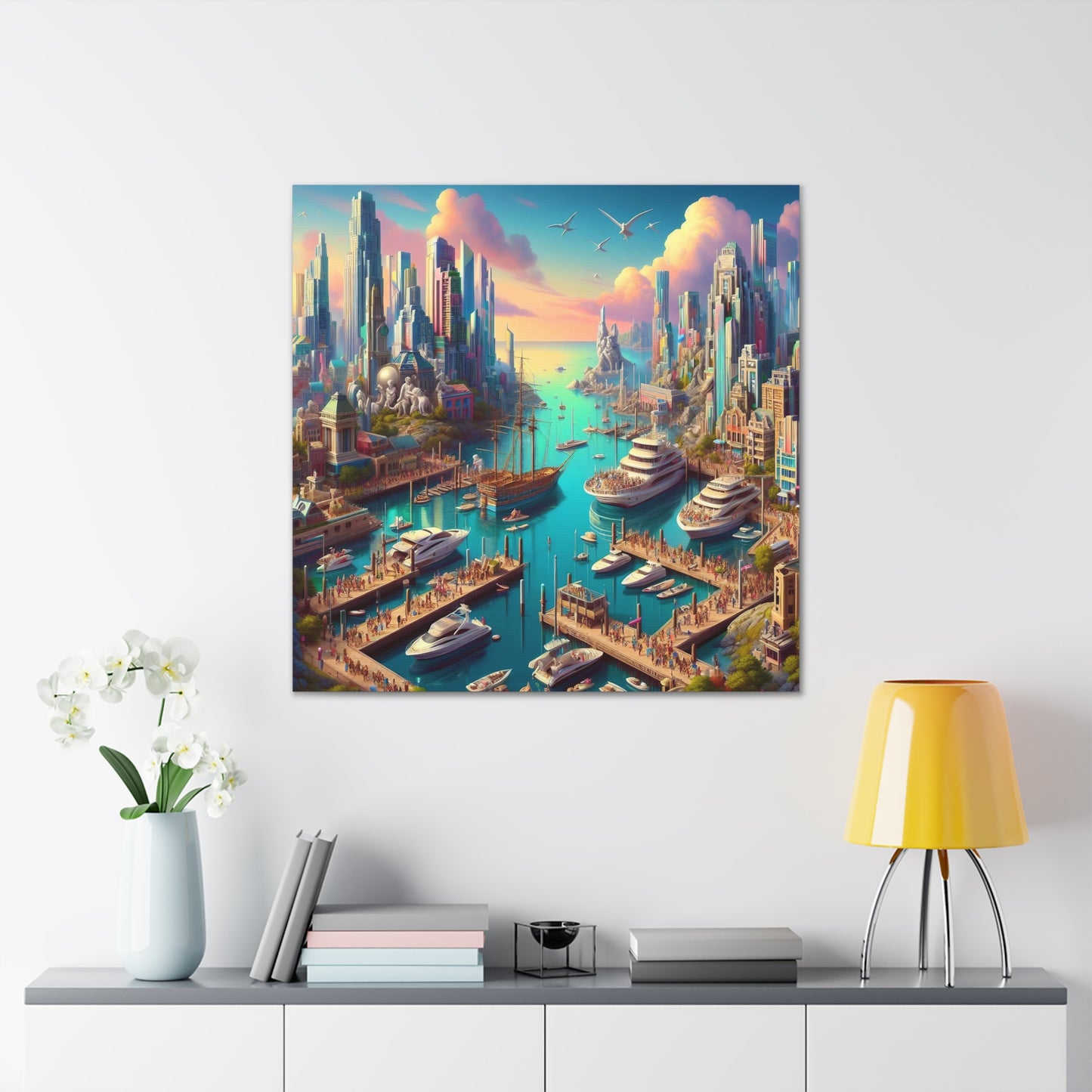 Canvas Gallery Wrap - Harbor 11