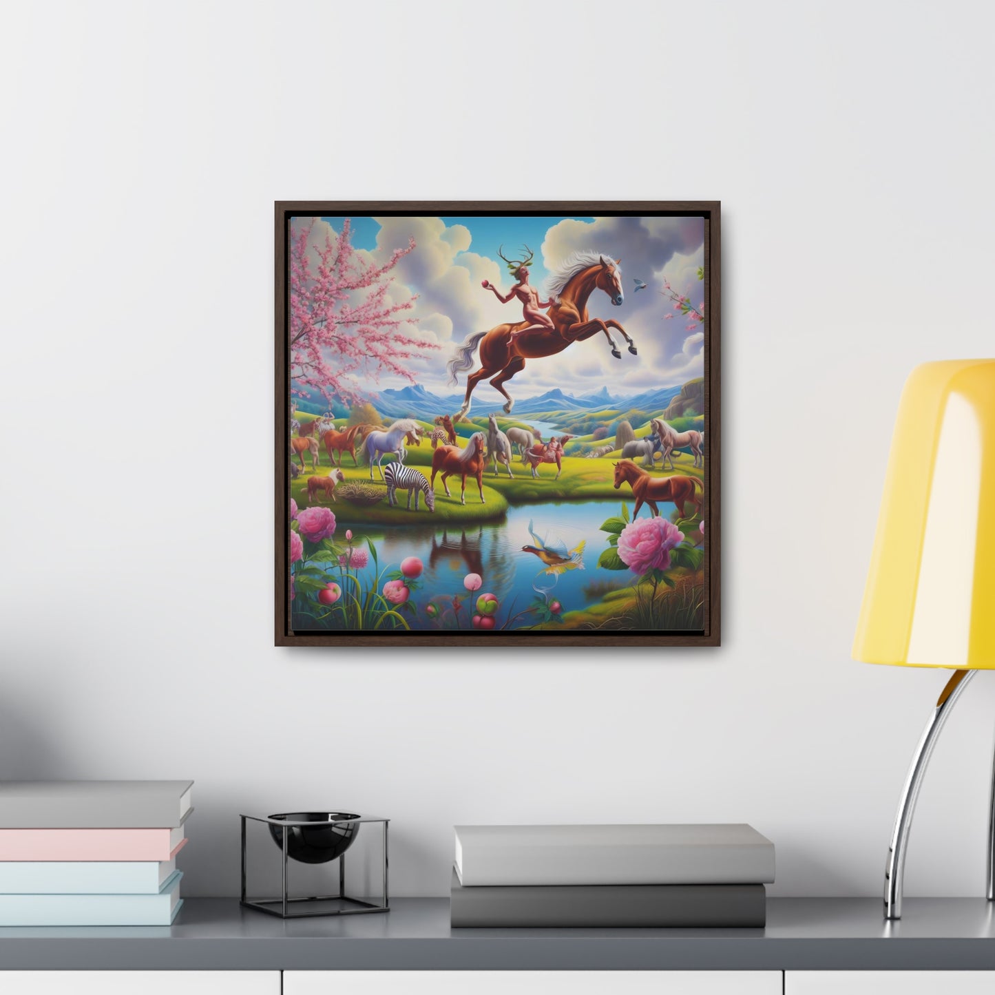 Framed Gallery Canvas Wrap - Spring 118