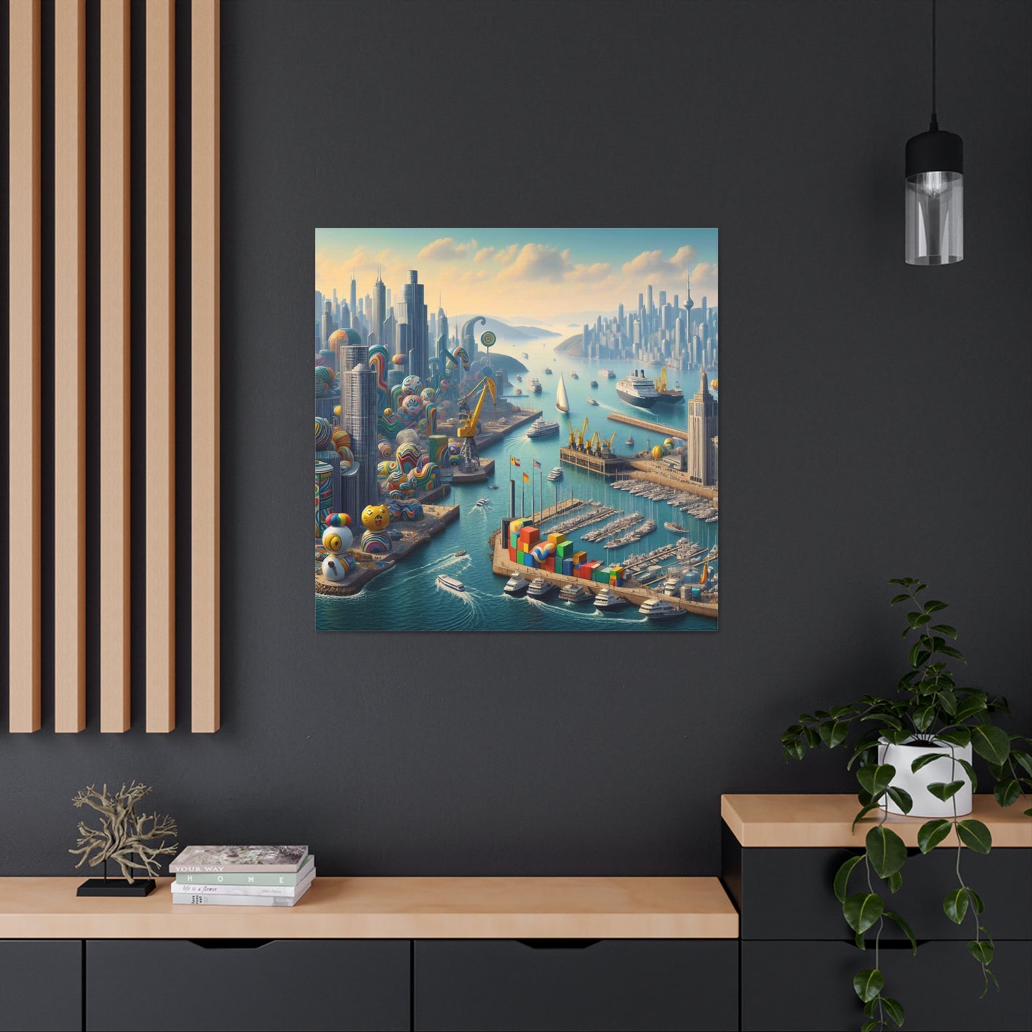 Canvas Gallery Wrap - Harbor 17