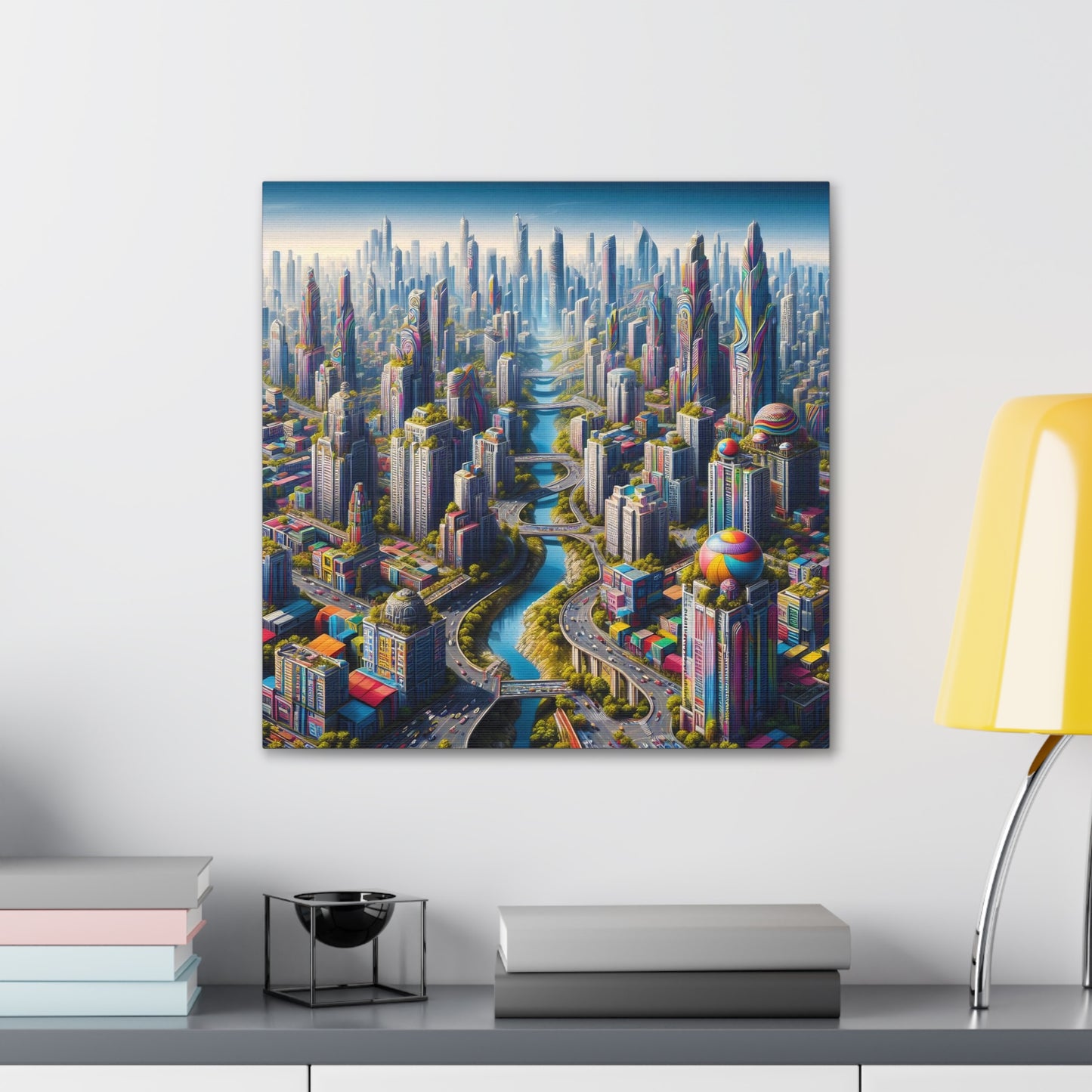 Canvas Gallery Wrap - City 11