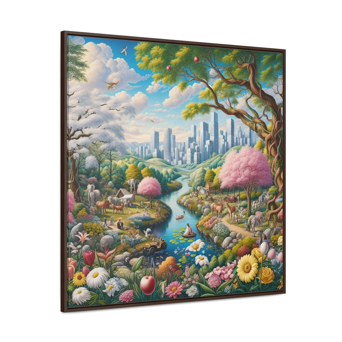 Framed Gallery Canvas Wrap - Spring 27