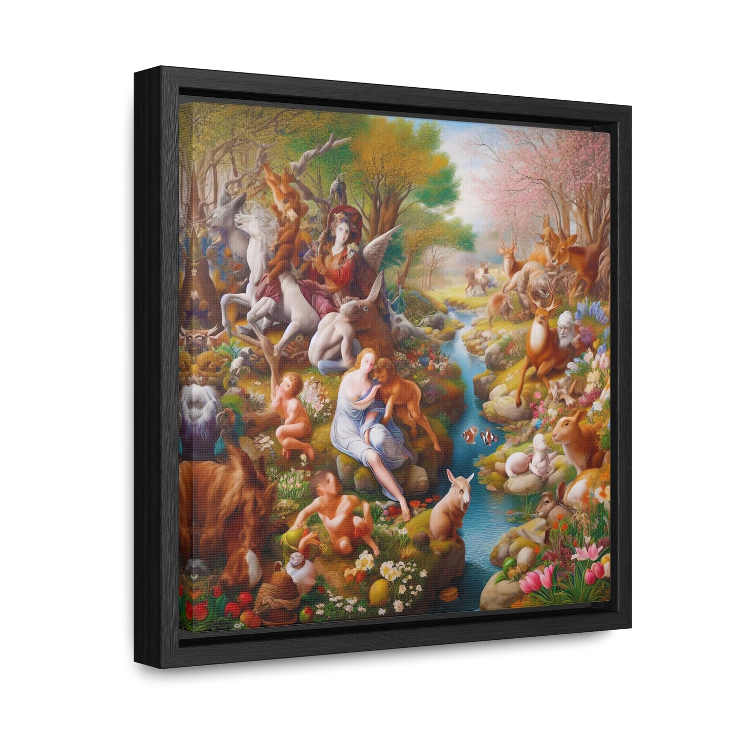 Framed Gallery Canvas Wrap - Spring 111