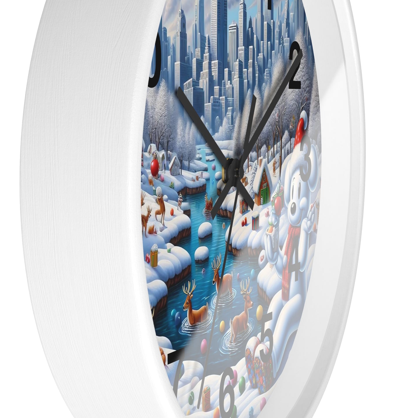 Wall Clock - Winter 126