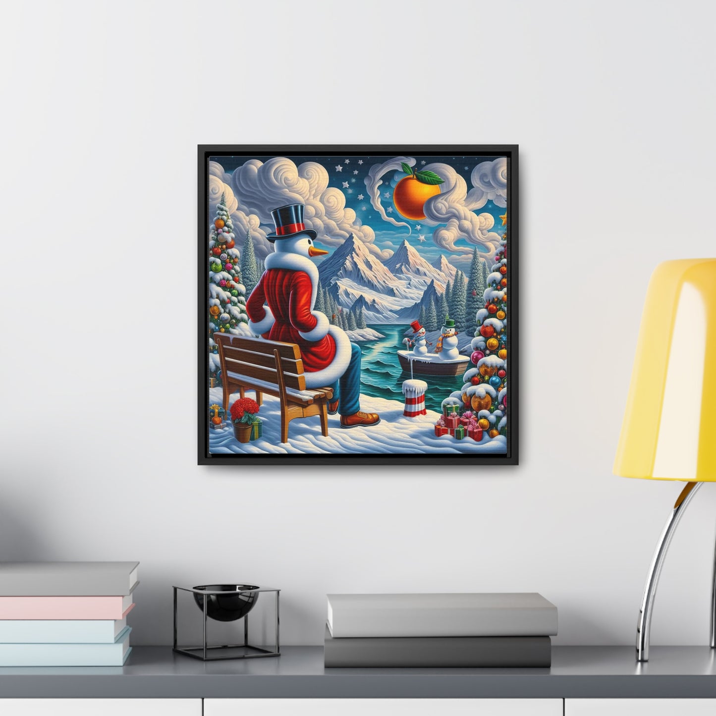 Framed Gallery Canvas Wrap - Winter 101