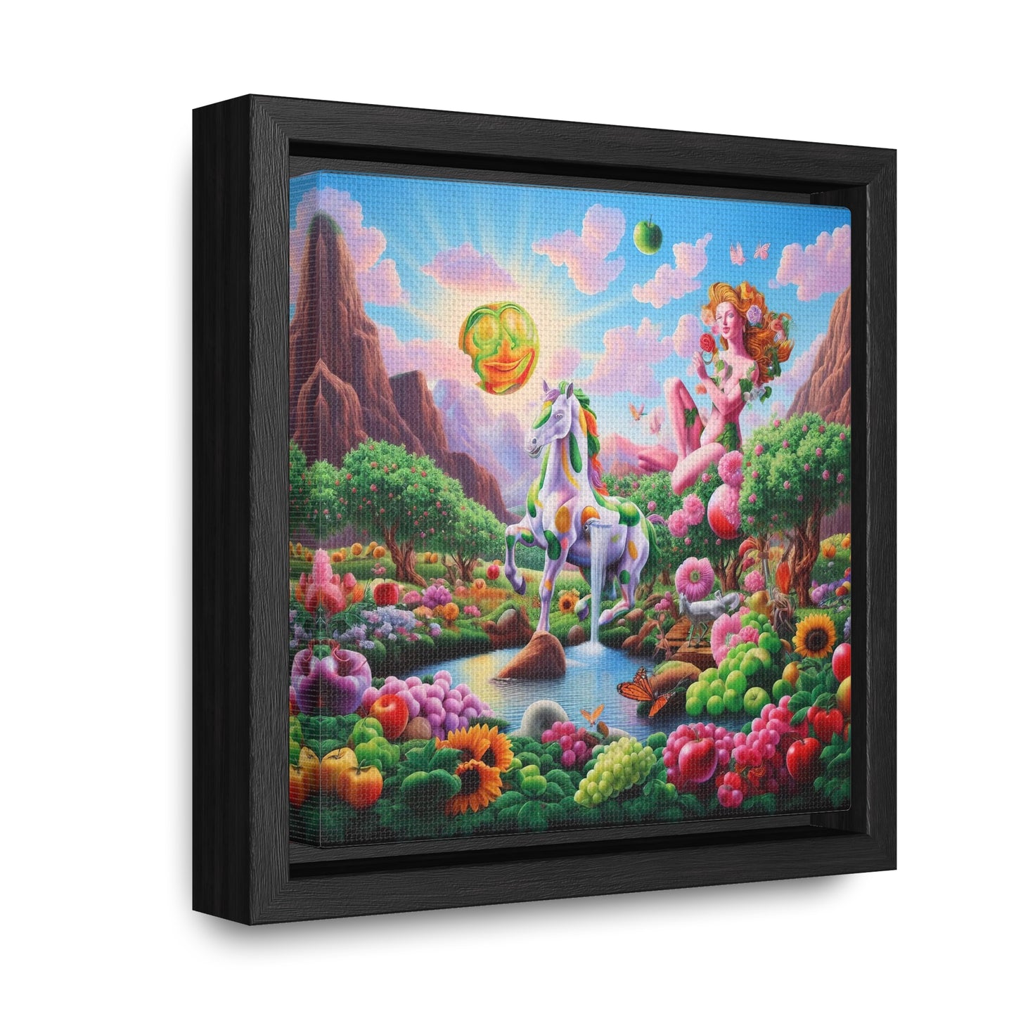 Framed Gallery Canvas Wrap - Spring 114