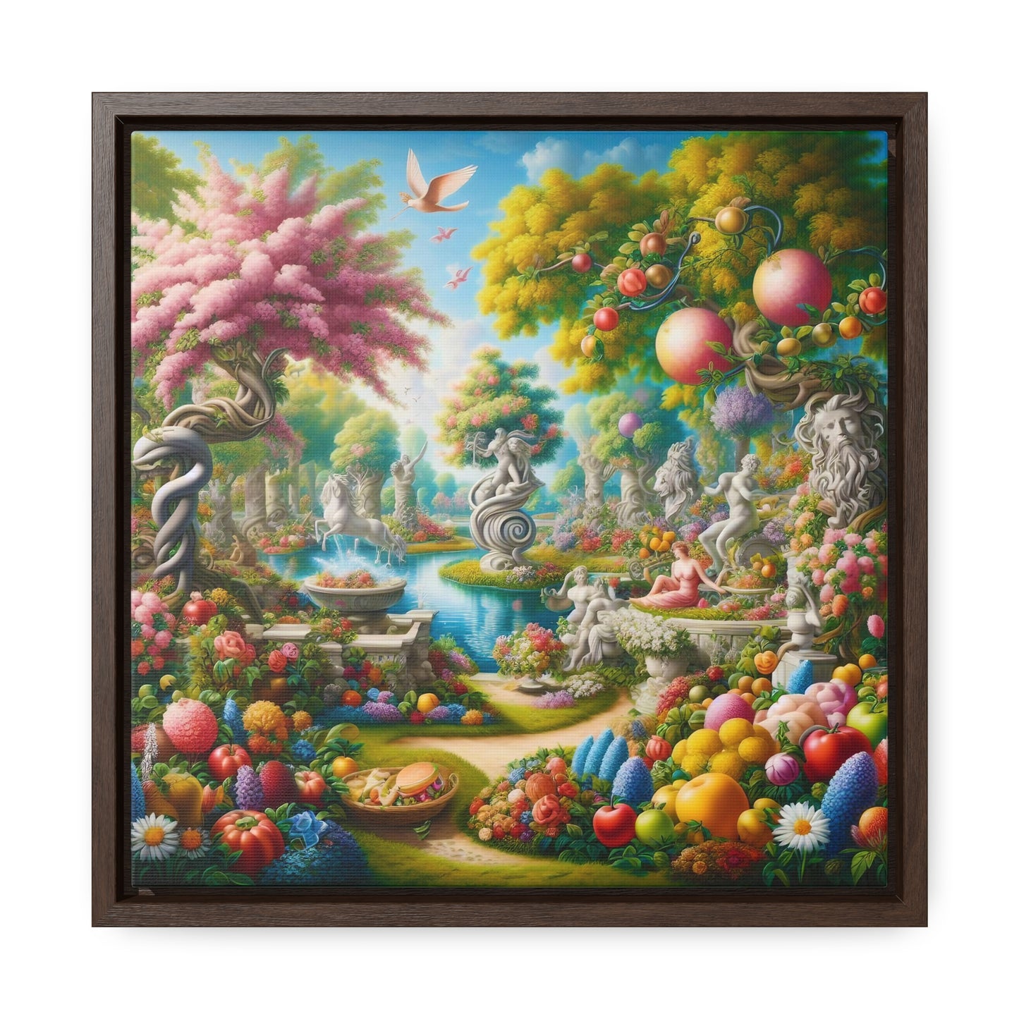 Framed Gallery Canvas Wrap - Spring 47