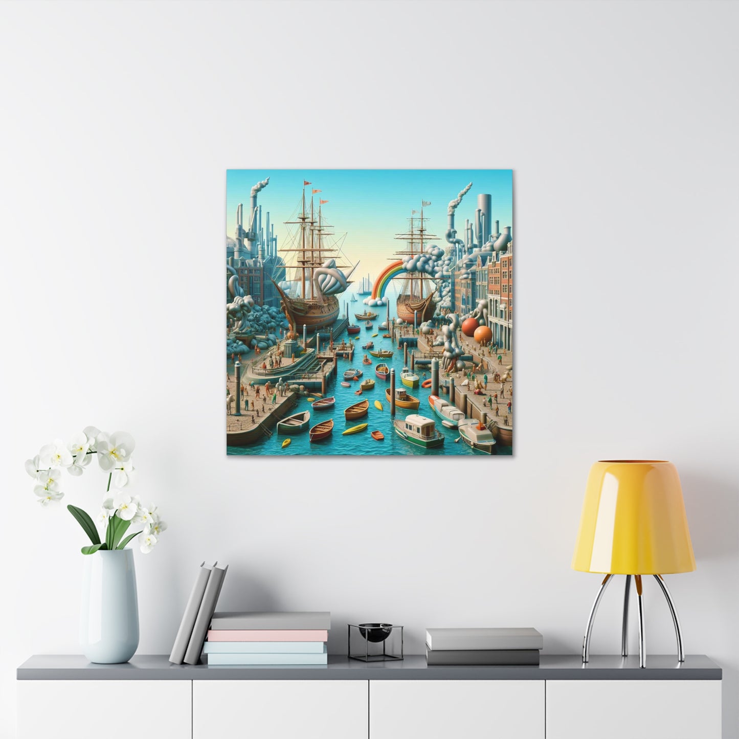 Canvas Gallery Wrap - Harbor 10