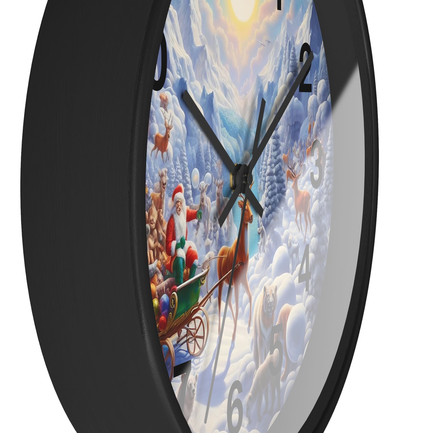 Wall Clock - Winter 123