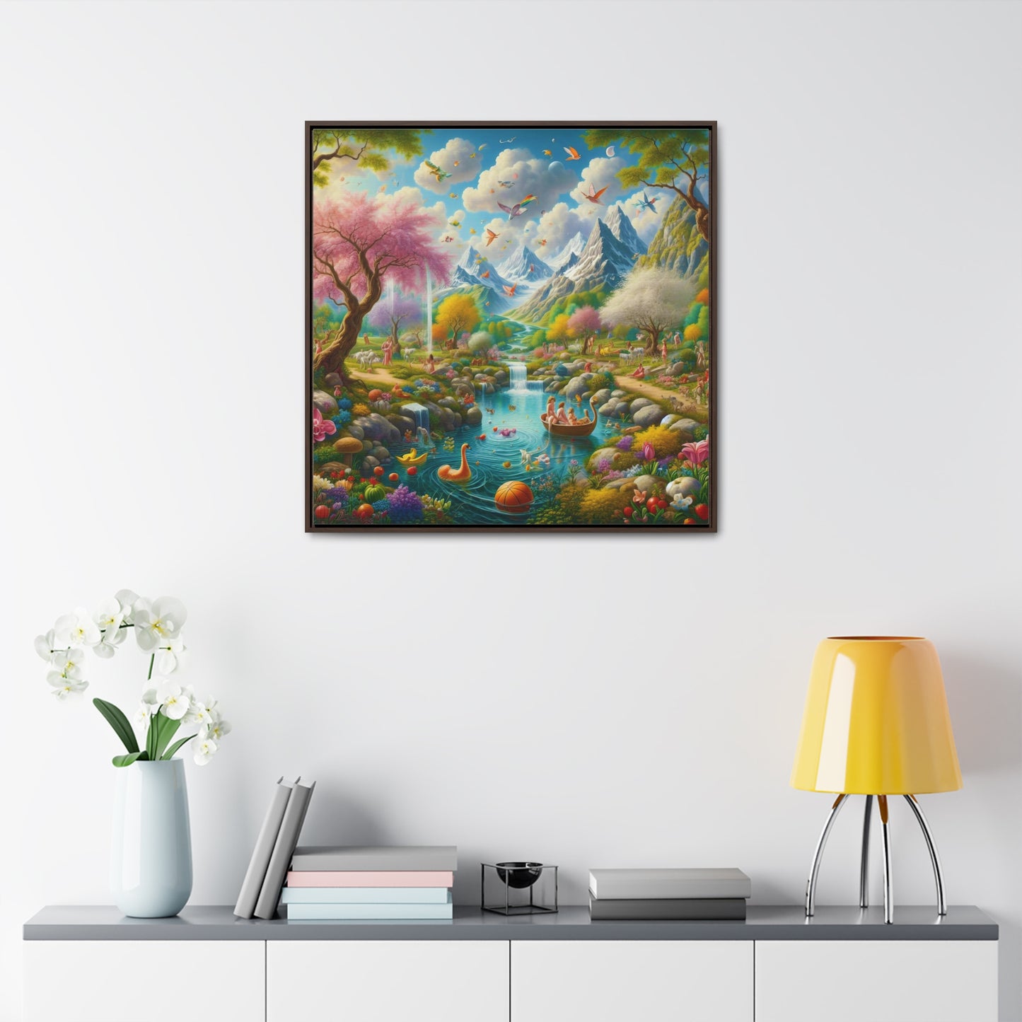 Framed Gallery Canvas Wrap - Spring 30