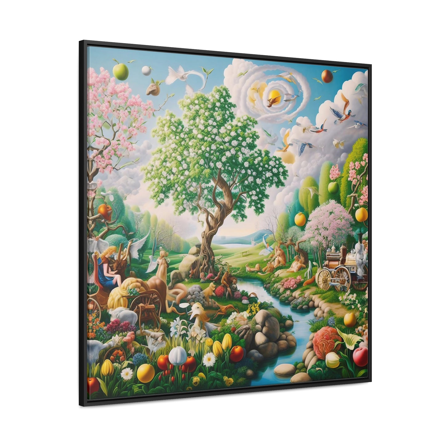 Framed Gallery Canvas Wrap - Spring 34