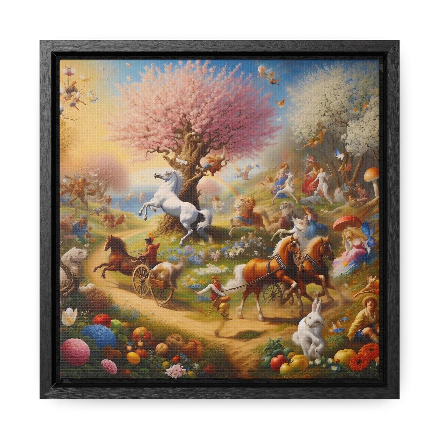 Framed Gallery Canvas Wrap - Spring 125