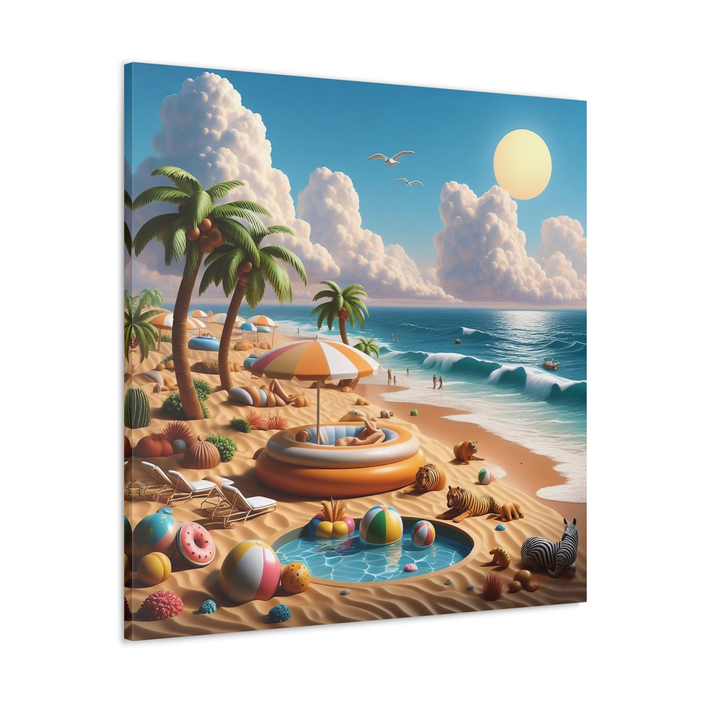 Canvas Gallery Wrap - Beach 11