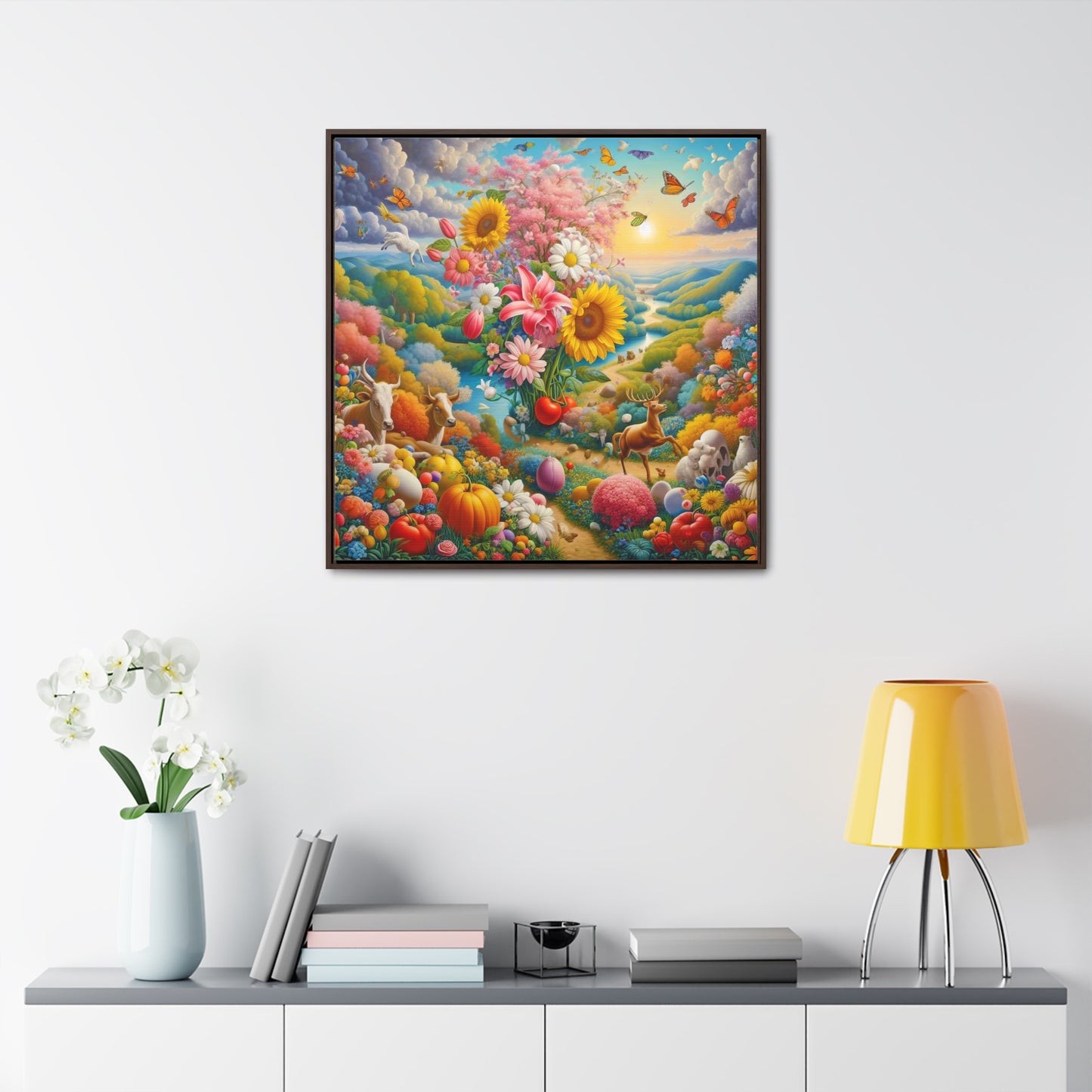 Framed Gallery Canvas Wrap - Spring 40