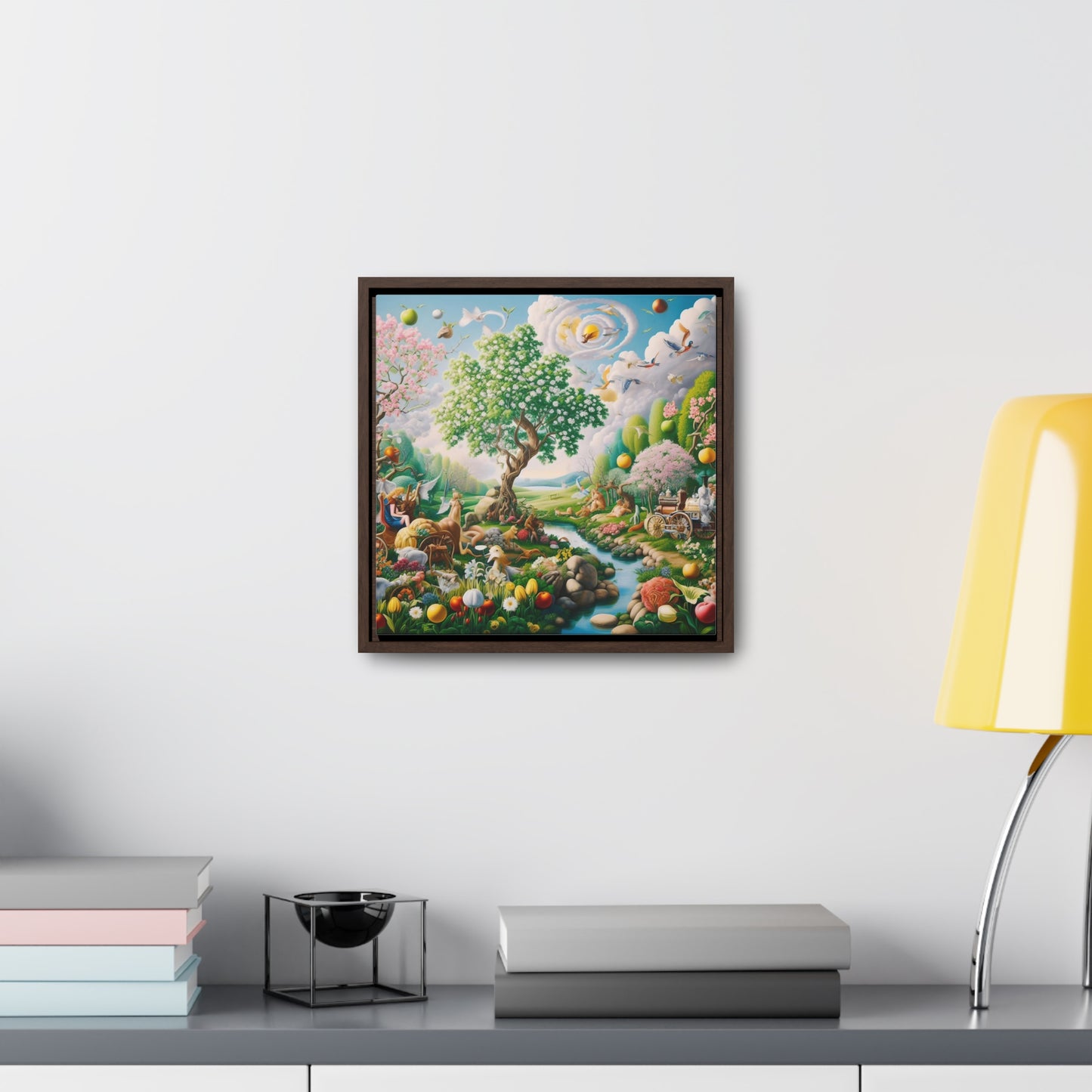 Framed Gallery Canvas Wrap - Spring 34