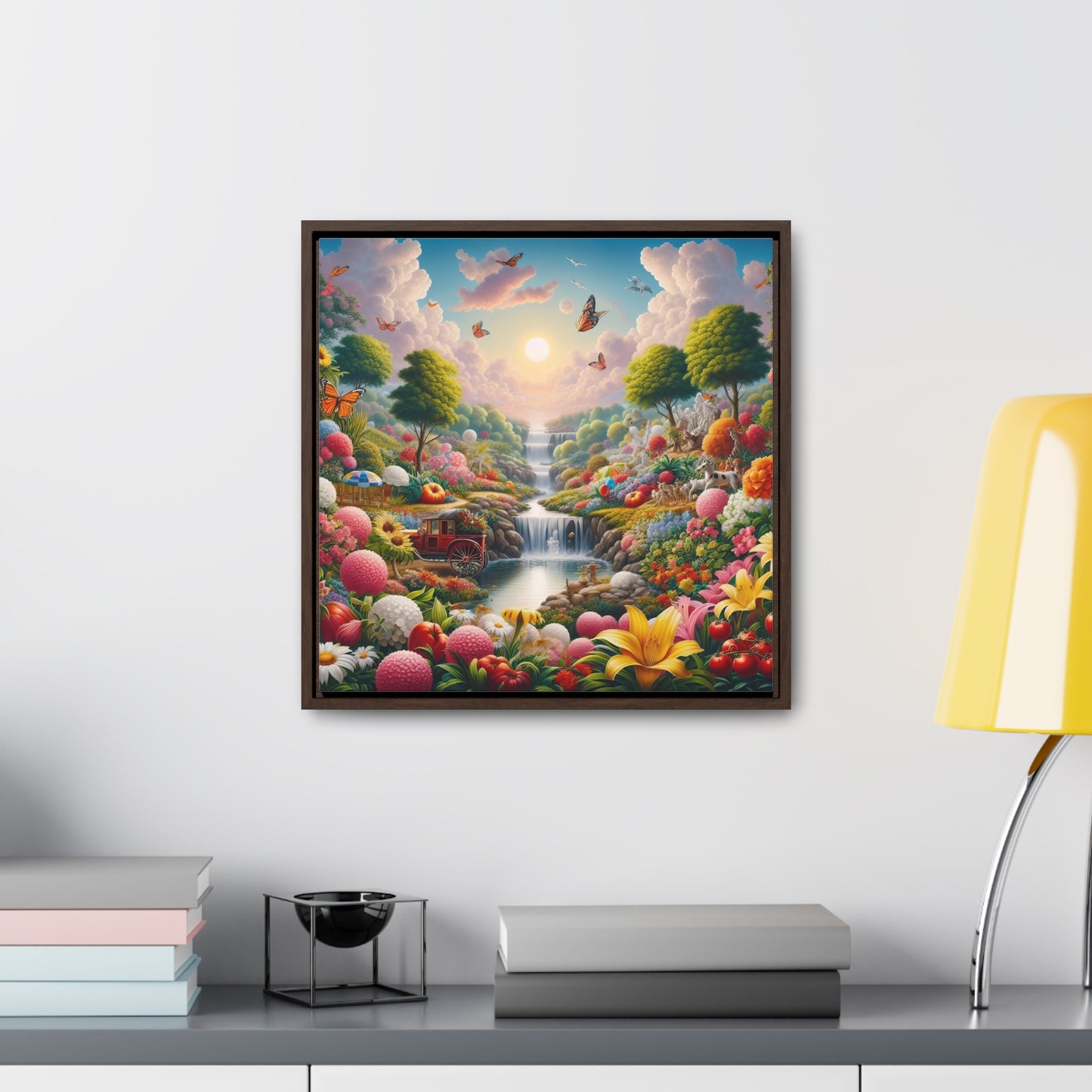 Framed Gallery Canvas Wrap - Spring 33