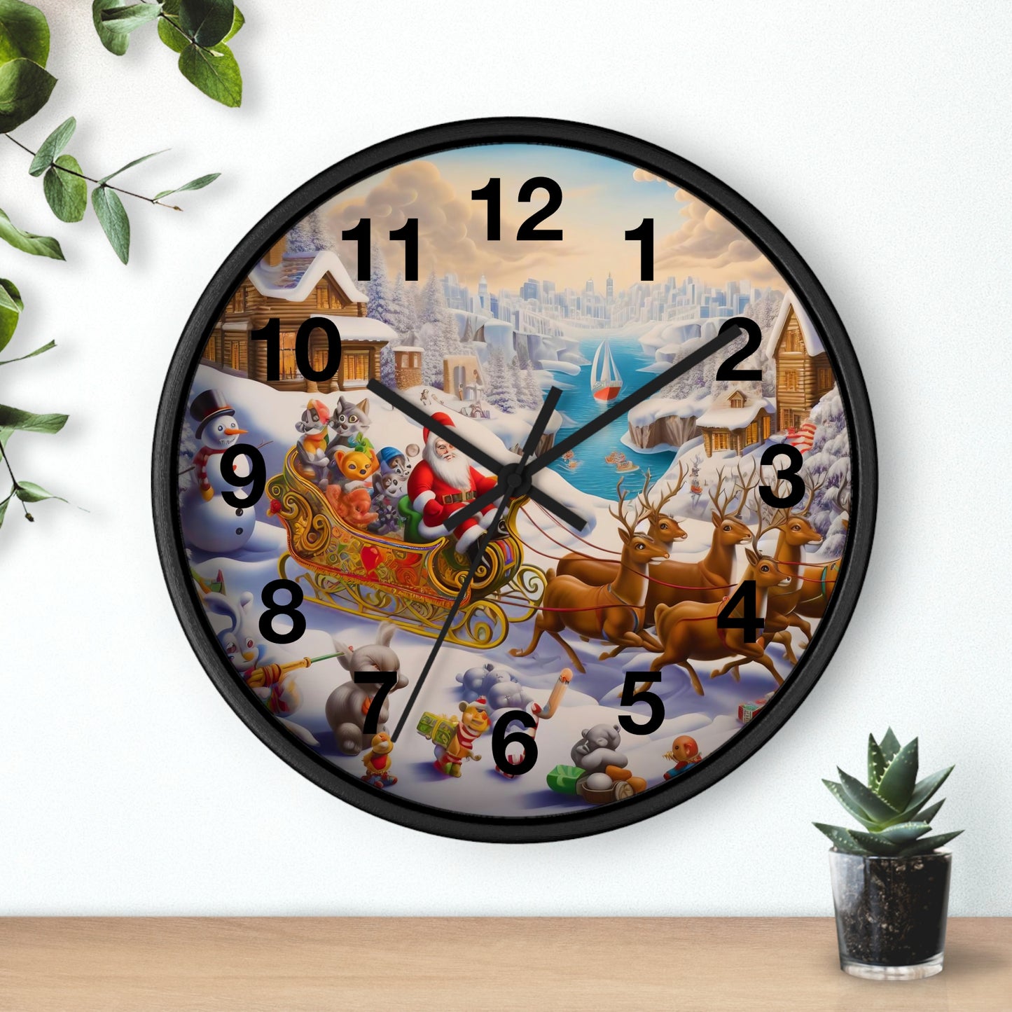 Wall Clock - Winter 112