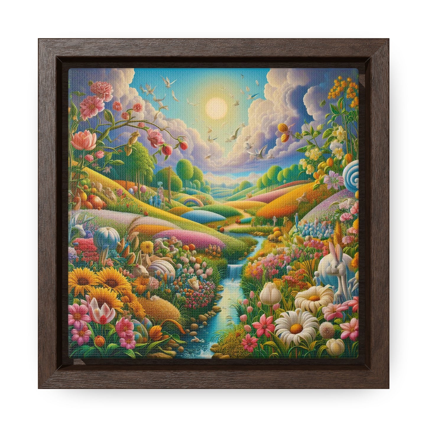 Framed Gallery Canvas Wrap - Spring 107