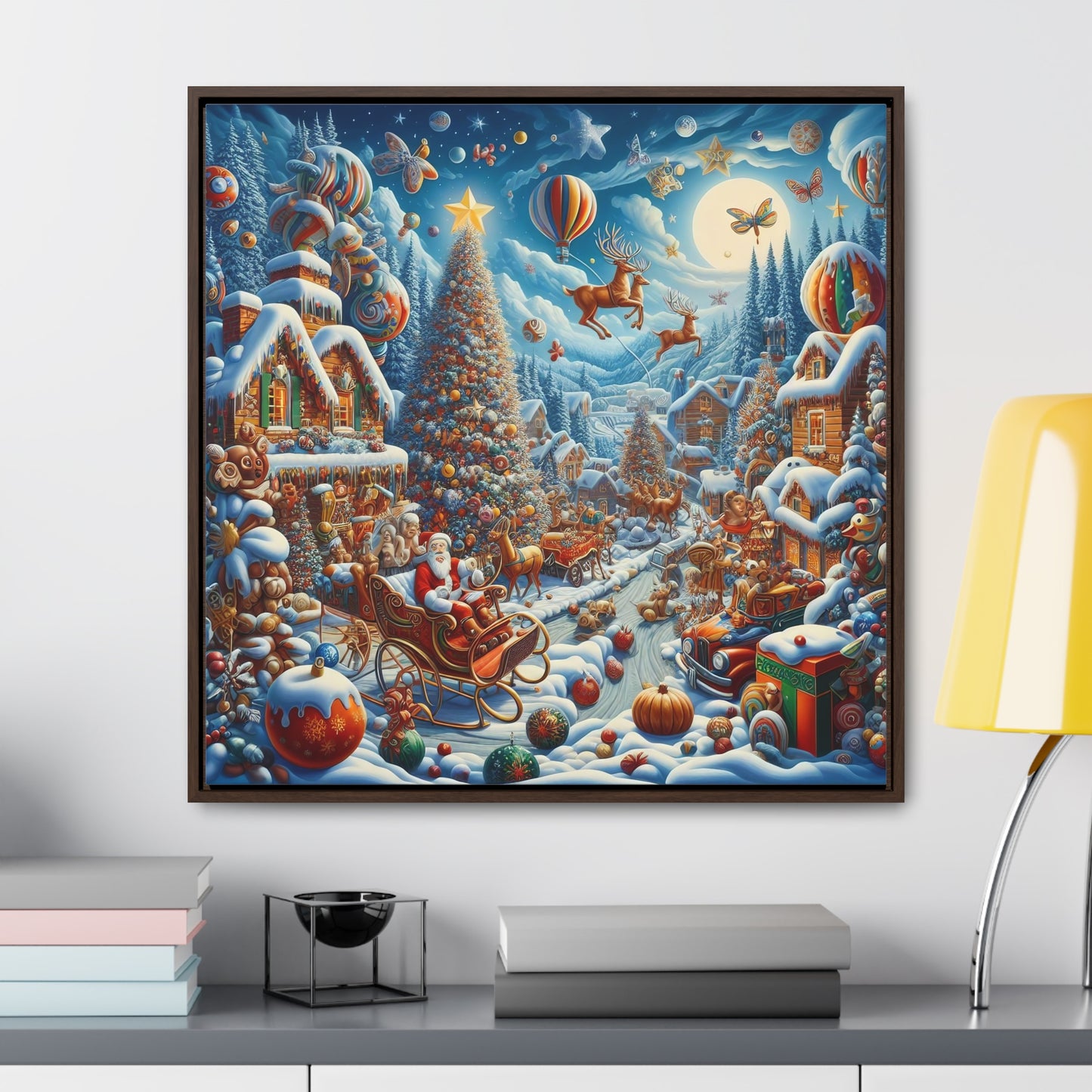 Framed Gallery Canvas Wrap - Winter 103