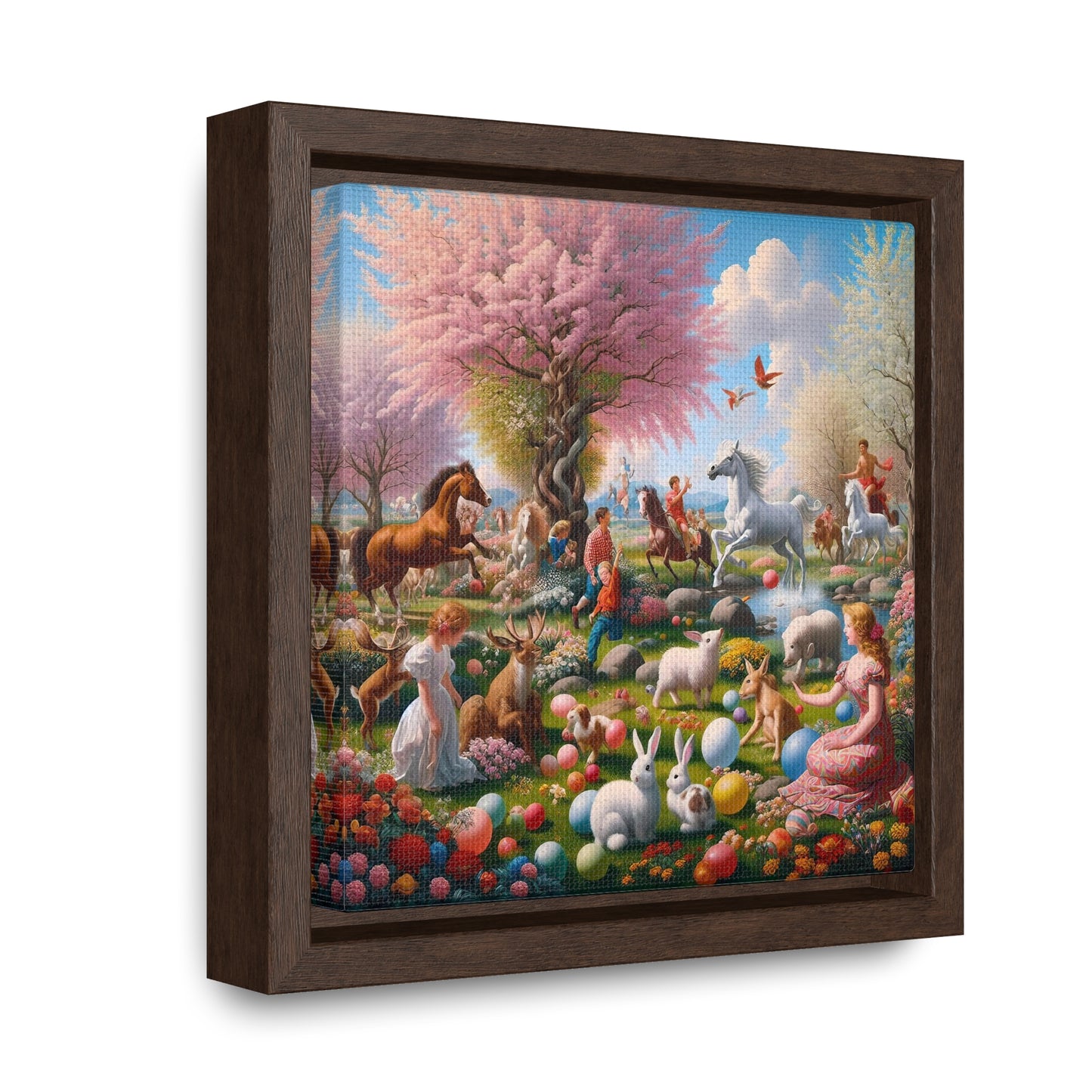 Framed Gallery Canvas Wrap - Spring 43