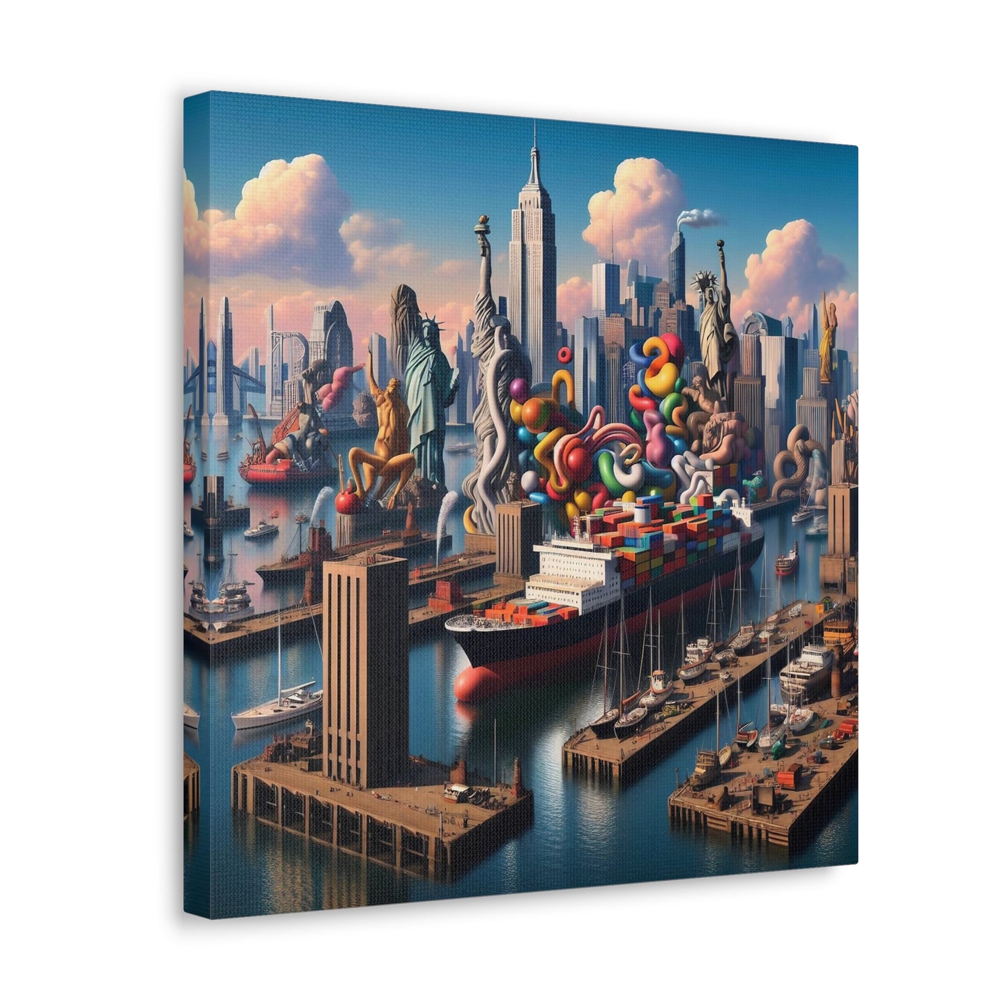 Canvas Gallery Wrap - Harbor 16