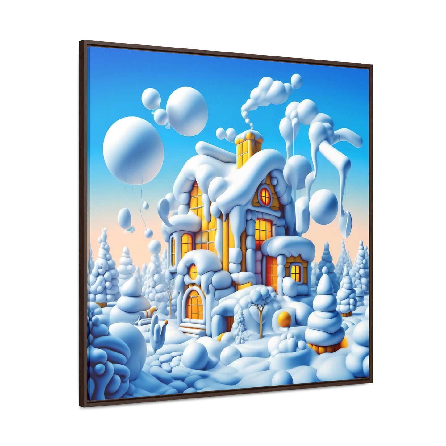 Framed Gallery Canvas Wrap - Winter 111