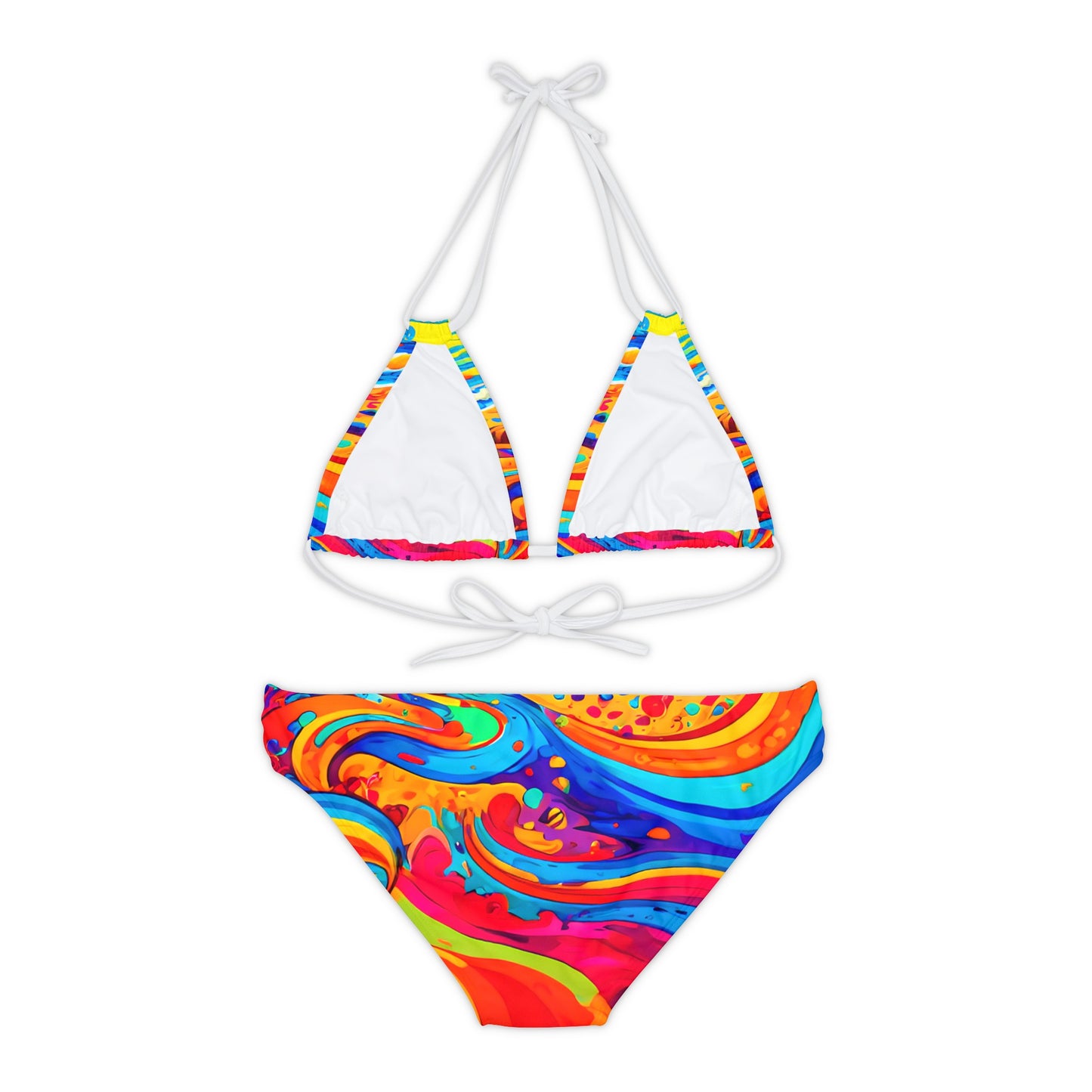 Strappy Bikini Set - Beach 16001