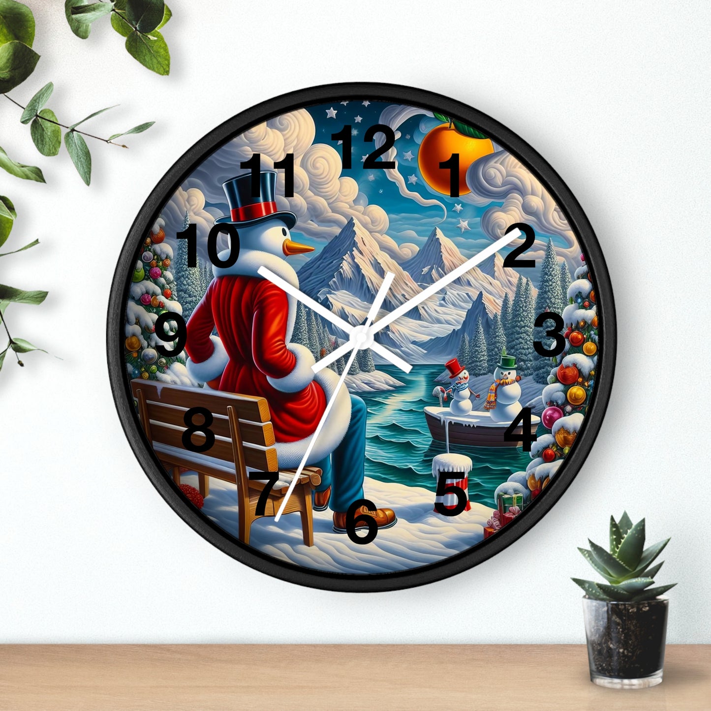 Wall Clock - Winter 101