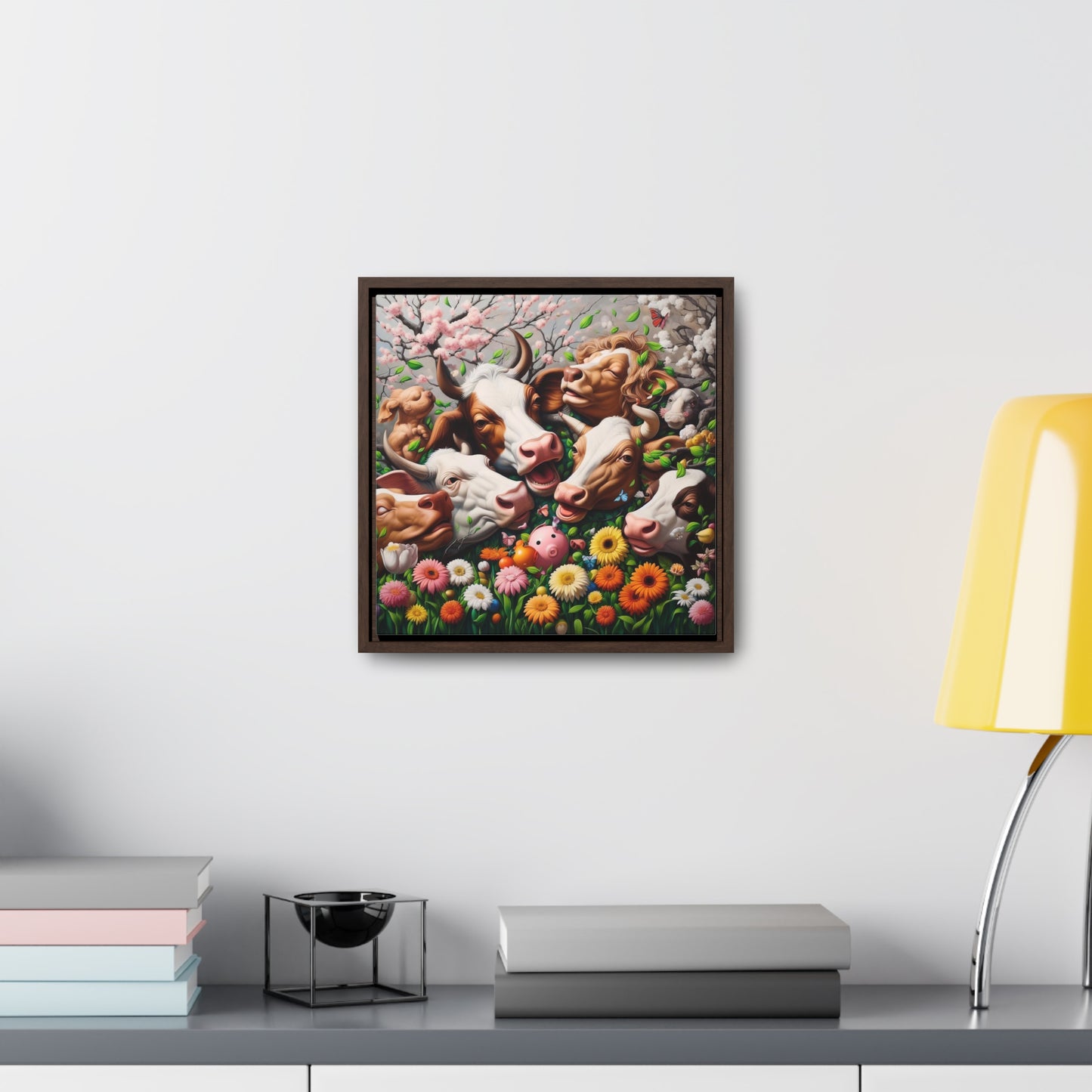 Framed Gallery Canvas Wrap - Spring 120