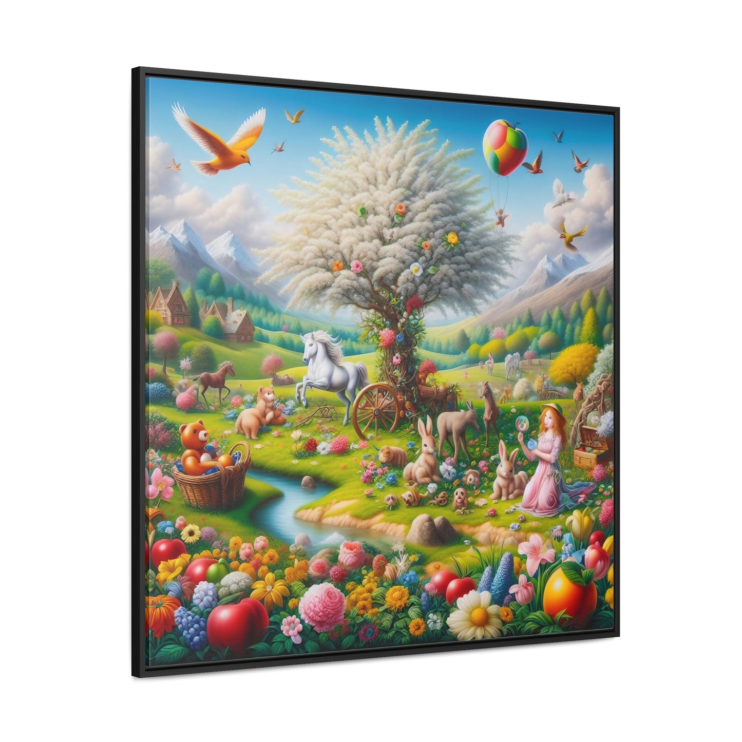 Framed Gallery Canvas Wrap - Spring 127