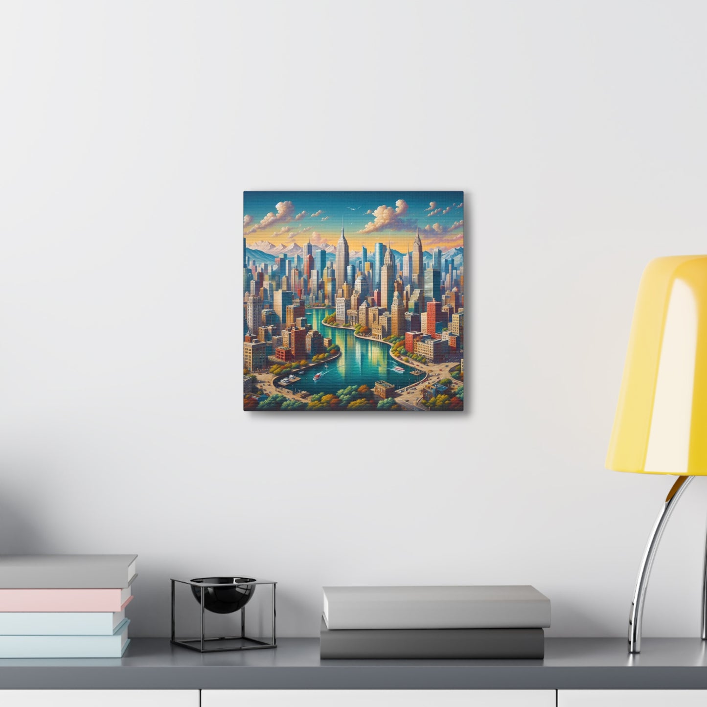 Canvas Gallery Wrap - City 1