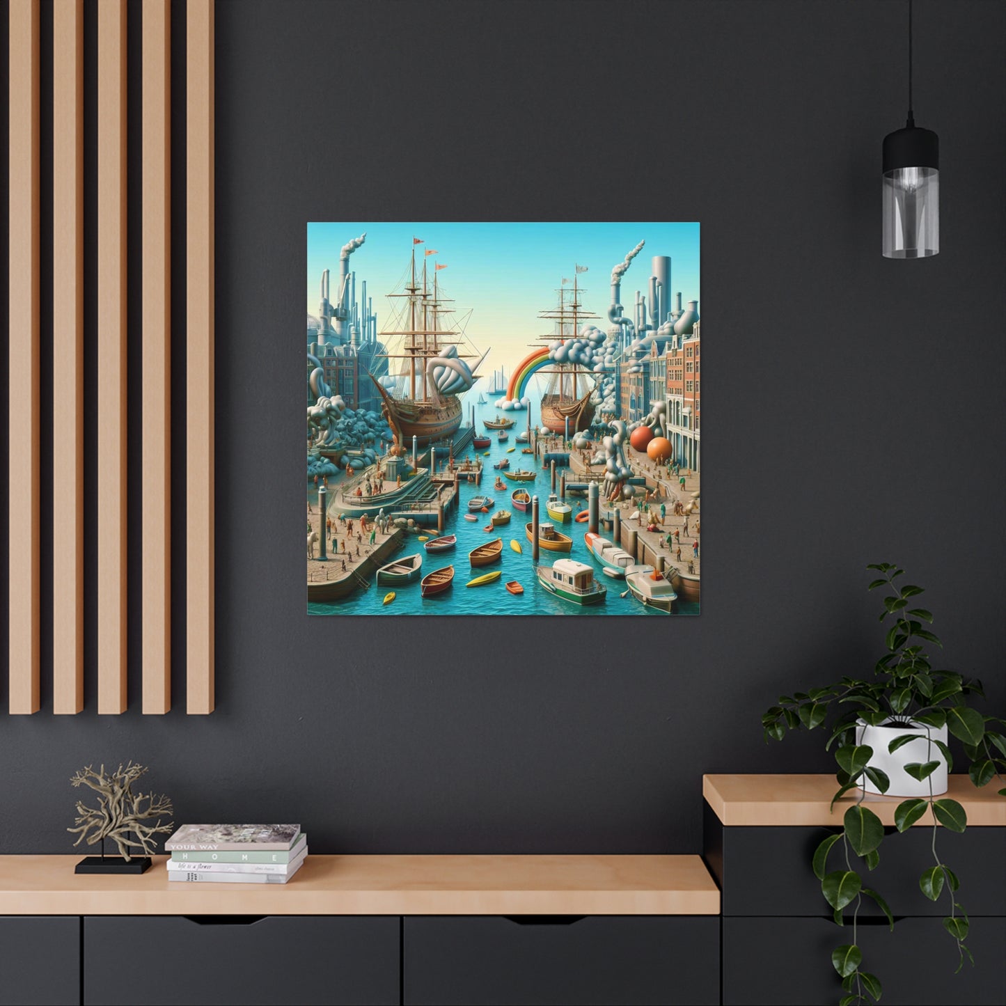 Canvas Gallery Wrap - Harbor 10