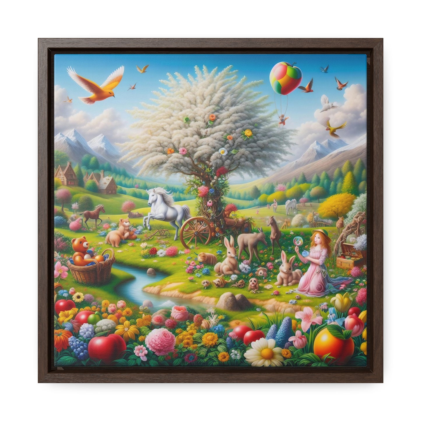 Framed Gallery Canvas Wrap - Spring 127