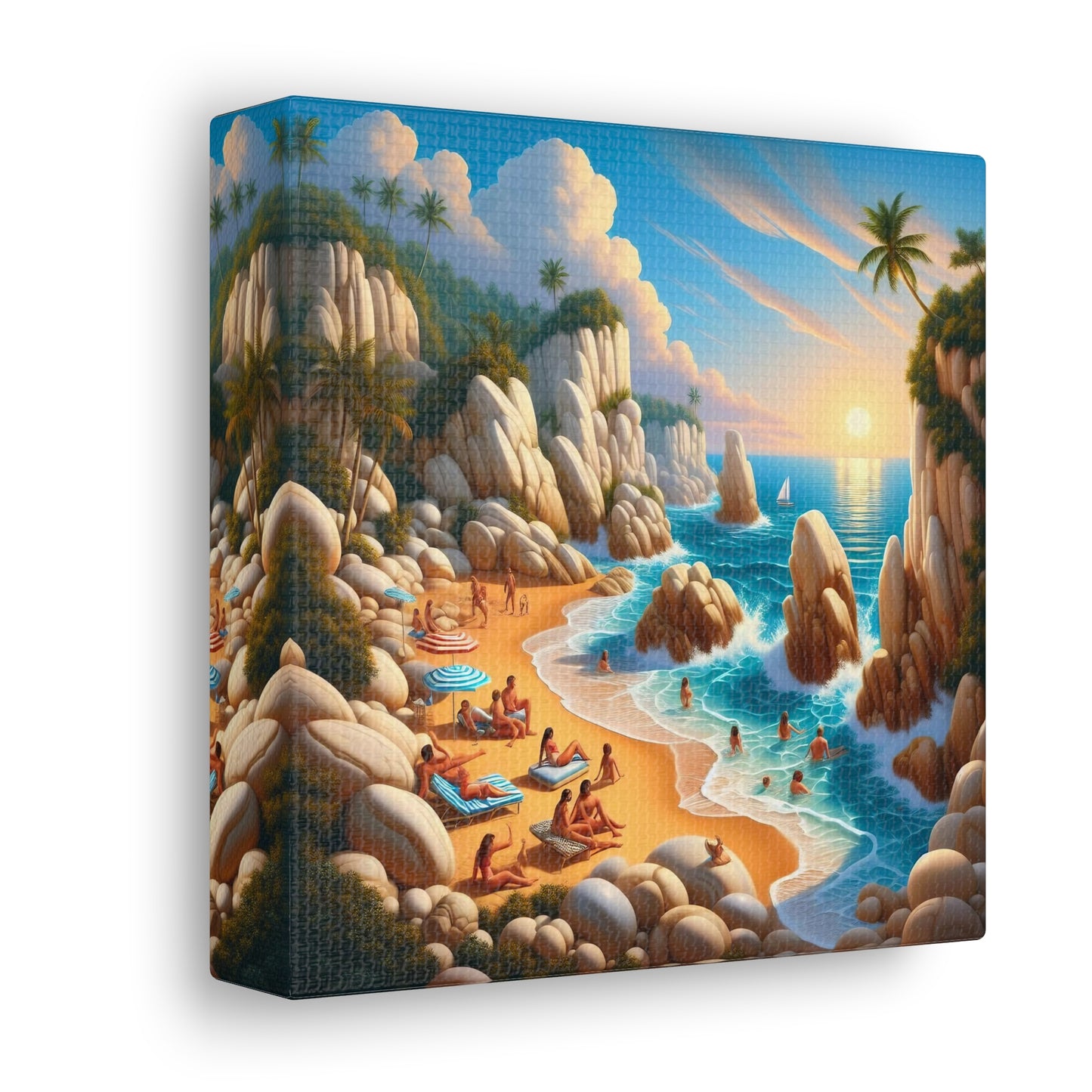 Canvas Gallery Wrap - Beach 5